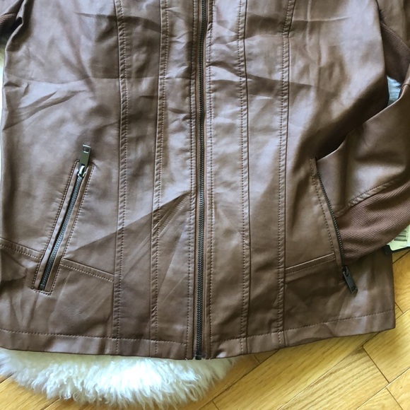 SHELBY COLLECTION caramel women’s jacket size L. - Picture 4 of 13